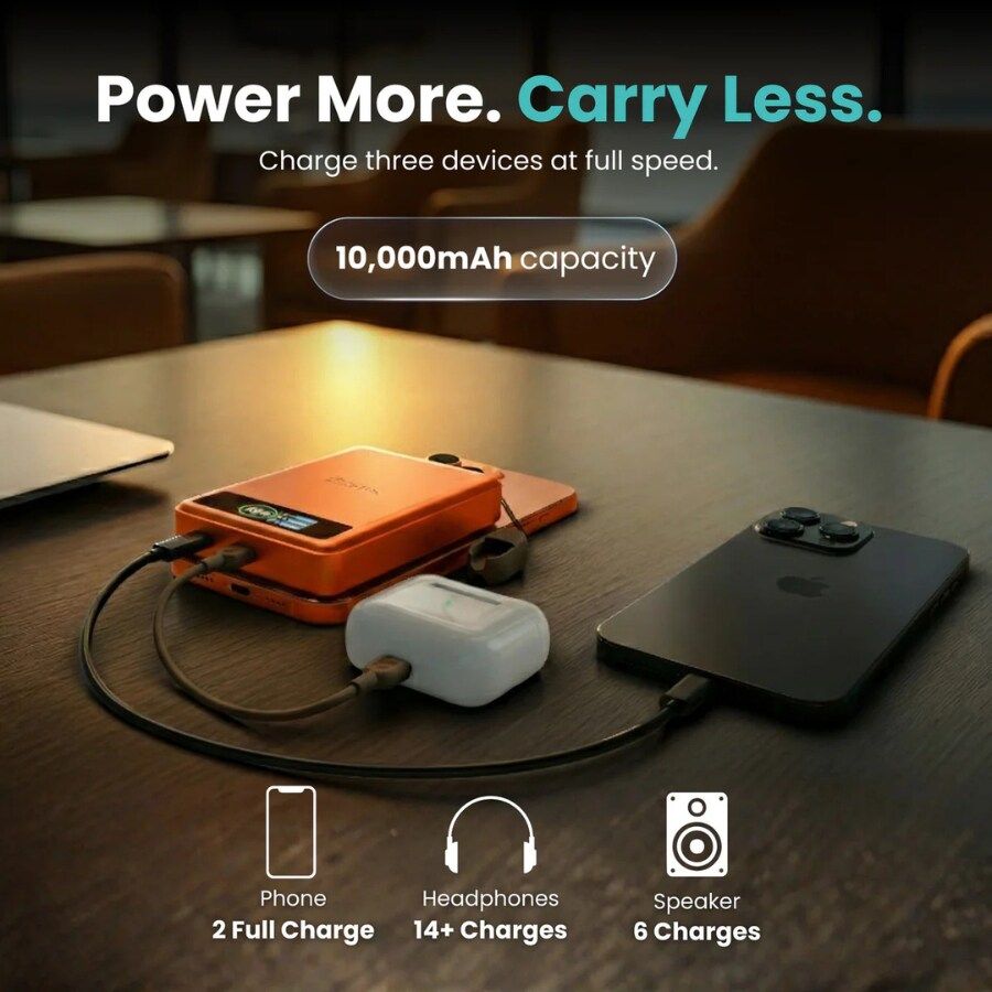 Baterie externa BMX SolidSafe, 10.000 mAh, Tehnologie Solid-State