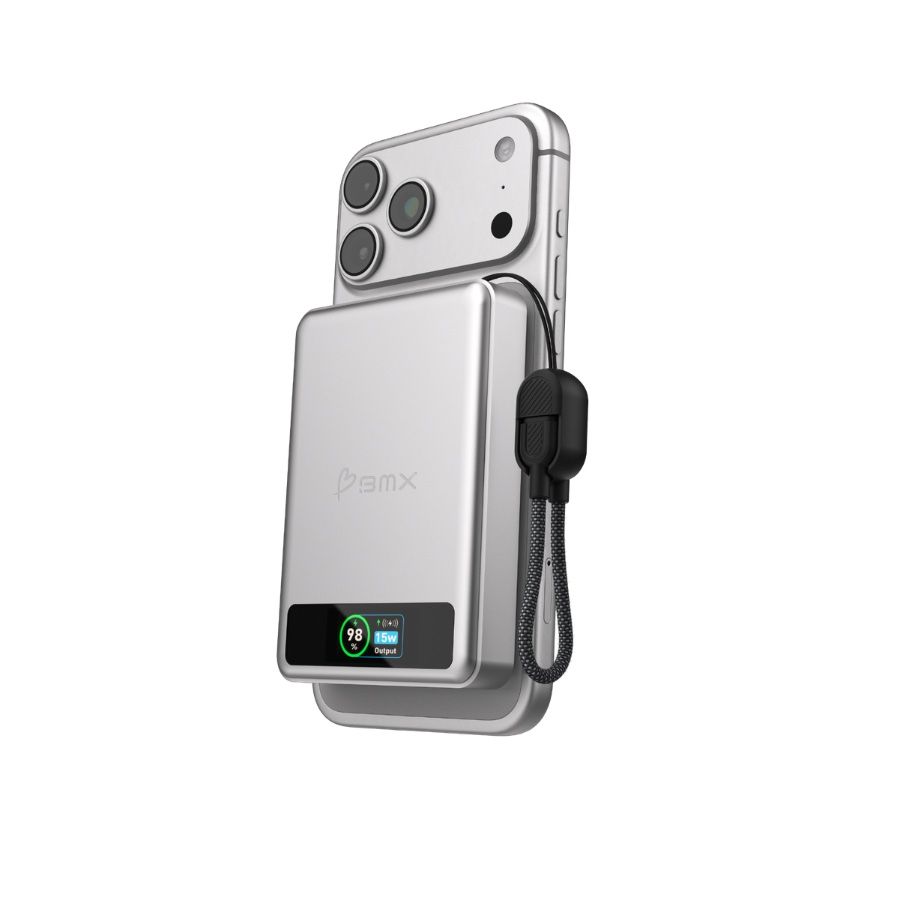Baterie externa BMX SolidSafe, 10.000 mAh, Tehnologie Solid-State