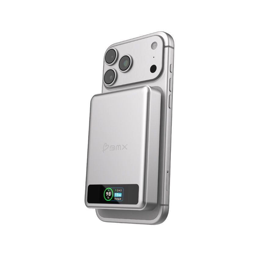 Baterie externa BMX SolidSafe, 10.000 mAh, Tehnologie Solid-State