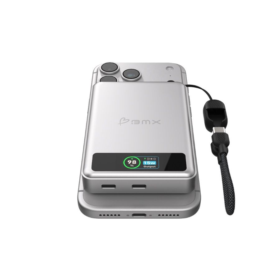Baterie externa BMX SolidSafe, 10.000 mAh, Tehnologie Solid-State