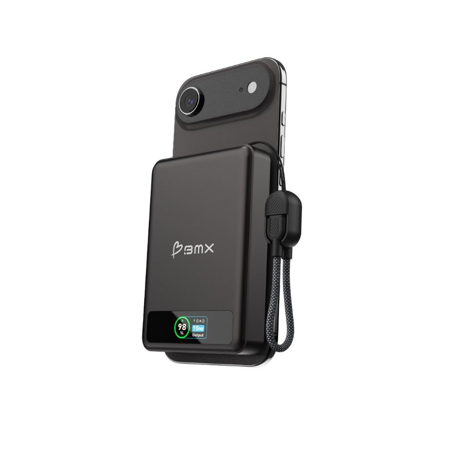 Baterie externa BMX SolidSafe, 10.000 mAh, Tehnologie Solid-State
