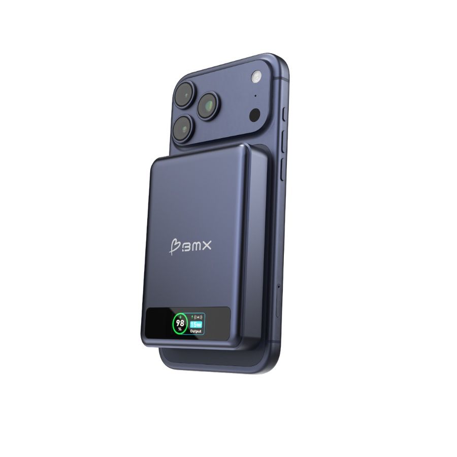 Baterie externa BMX SolidSafe, 10.000 mAh, Tehnologie Solid-State