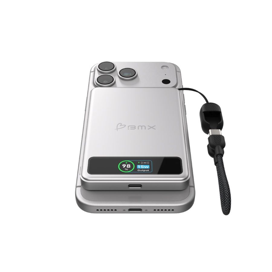 Baterie externa BMX SolidSafe, 5.000 mAh, Tehnologie Solid-State