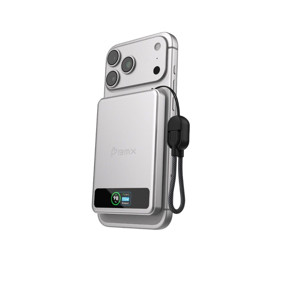 Baterie externa BMX SolidSafe, 5.000 mAh, Tehnologie Solid-State