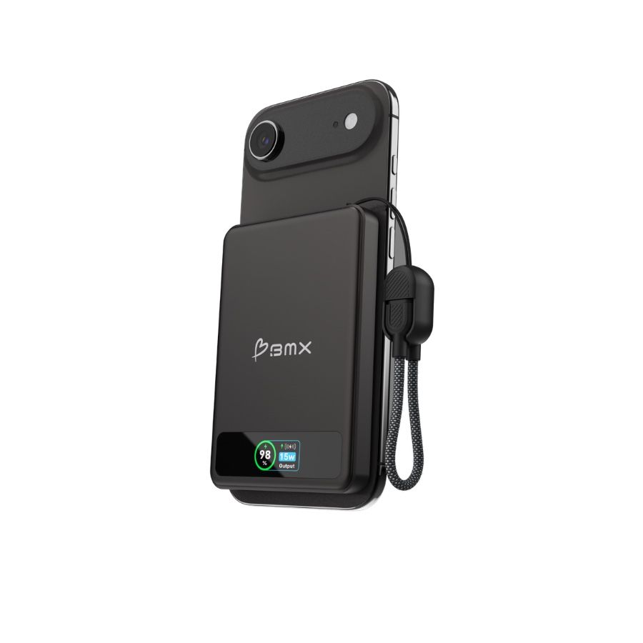 Baterie externa BMX SolidSafe, 5.000 mAh, Tehnologie Solid-State