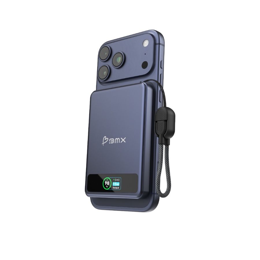 Baterie externa BMX SolidSafe, 5.000 mAh, Tehnologie Solid-State