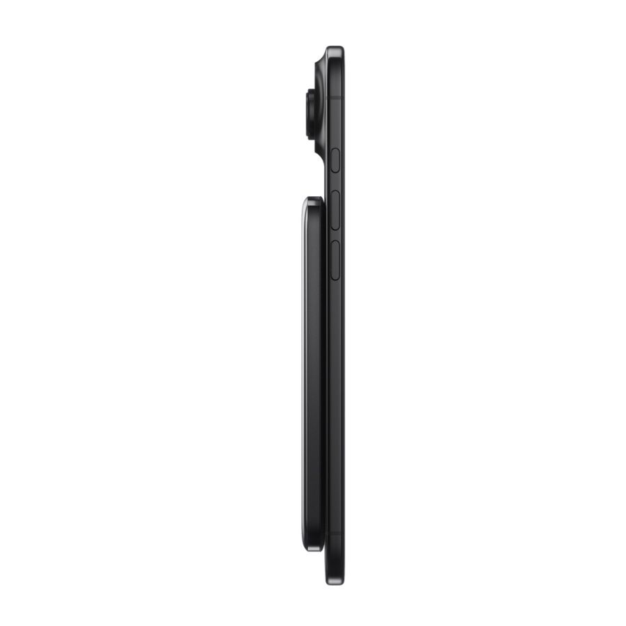 Baterie externa BMX SolidSafe Air Titanium, 5.000 mAh QI2, Tehnologie Solid-State